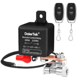 Włącznik odłącznik prądu 12V 200A z pilotem