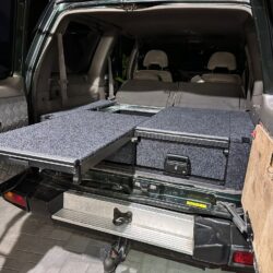 Zabudowa szufladowa bagażnika Nissan Patrol Y61