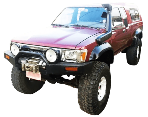 Snorkel Toyota Hilux 105 106 4Runner Surf lewy z napisem Hilux
