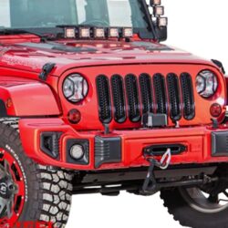 Zderzak przedni stalowo-plastikowy do Jeep Wrangler JK (2007-2018)