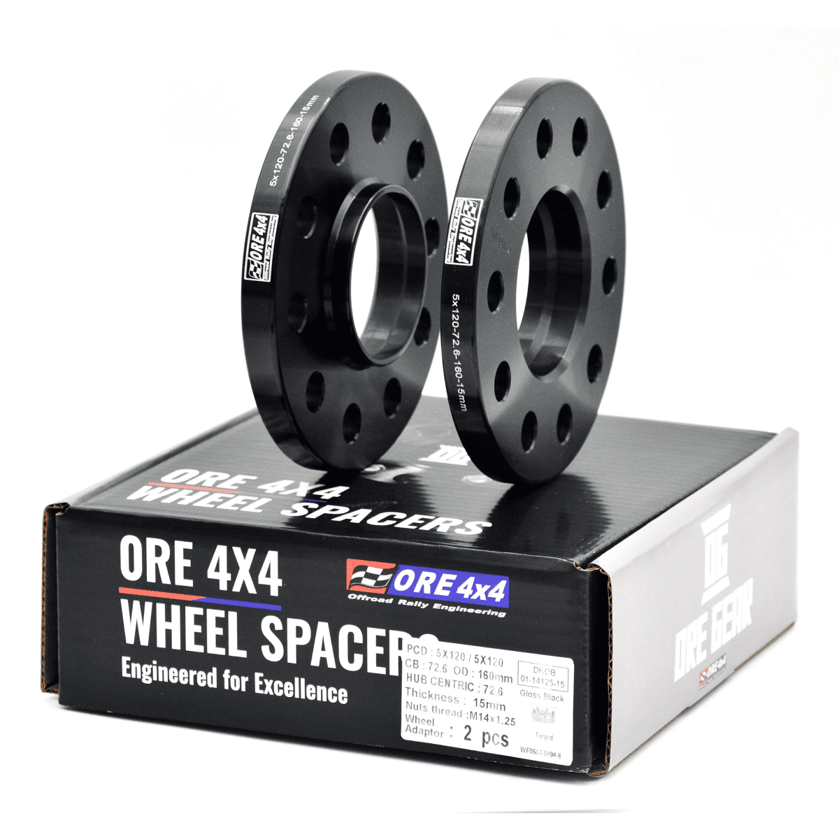 Dystanse 5x112 gr.20mm CB57.1 M14x1.5 Audi VW Skoda - 2szt - Image 4