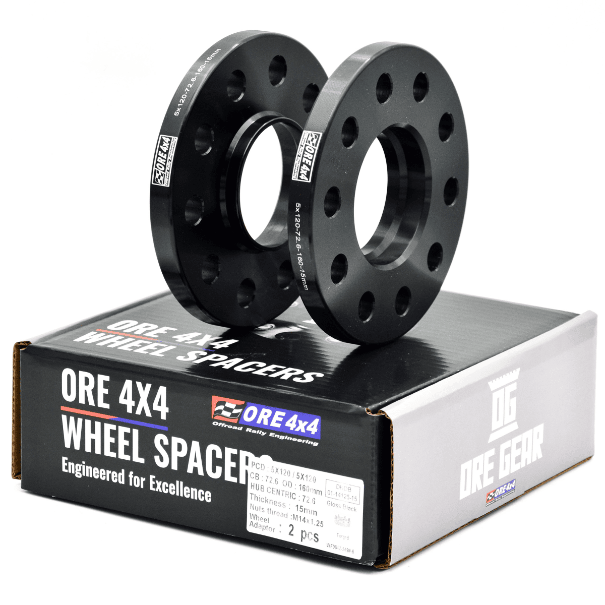 Dystanse 5x112 gr.20mm CB57.1 M14x1.5 Audi VW Skoda - 2szt - Image 5