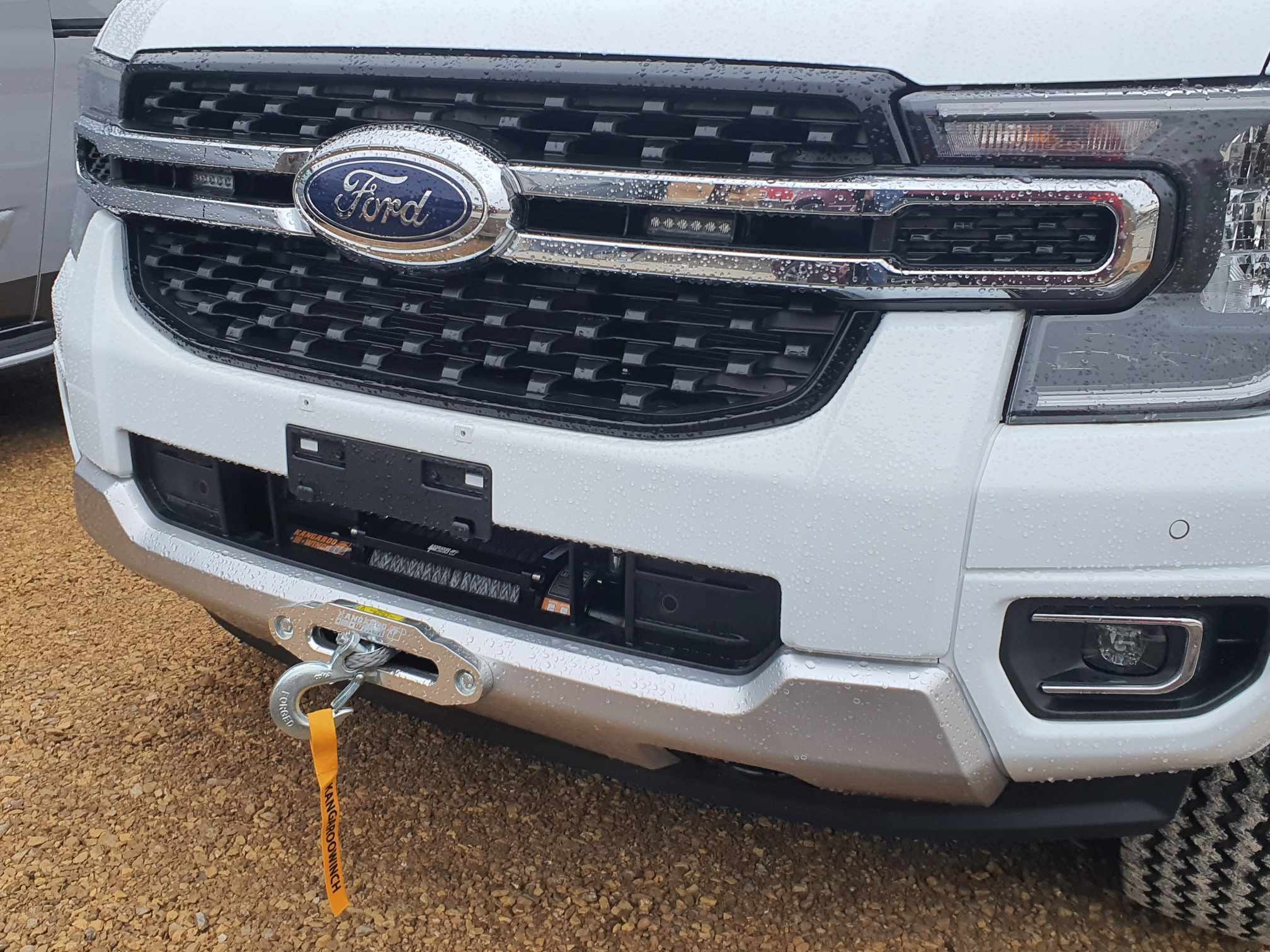 Ford Ranger T6.2 T9 2023- płyta montażowa wyciągarki HD - Image 2