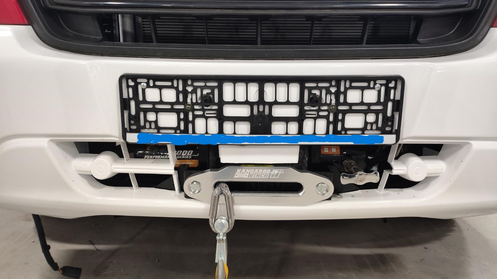 Ford Transit RWD 2019 - 2025 płyta montażowa wyciągarki