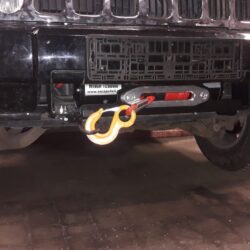 Jeep Cherokee KJ 2002-2008 płyta montażowa wyciągarki