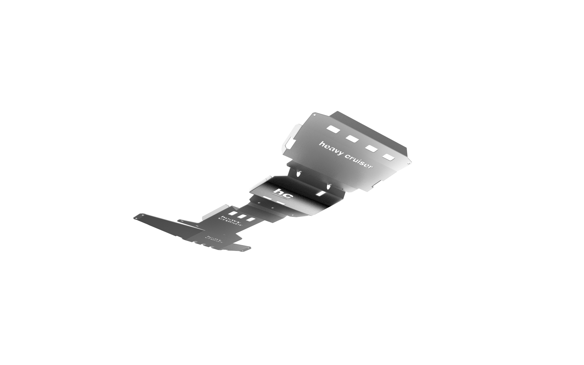 Komplet osłon układu napędowego Ford Ranger Raptor 2019- aluminiowy