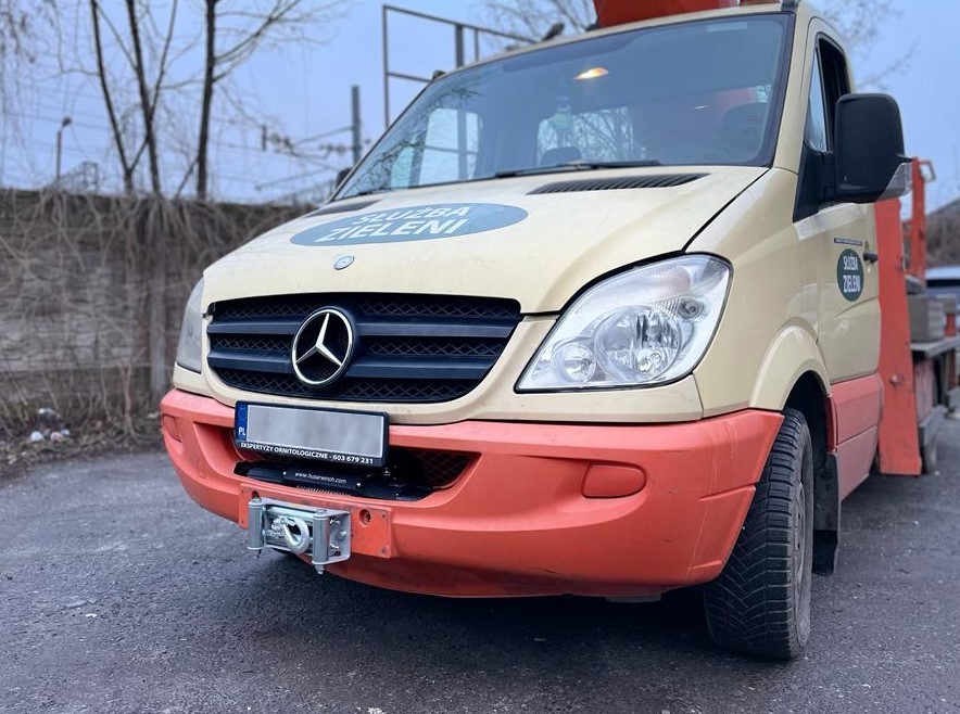 Mercedes Sprinter W 906 NCV3 2006-2013 płyta montażowa wyciągarki