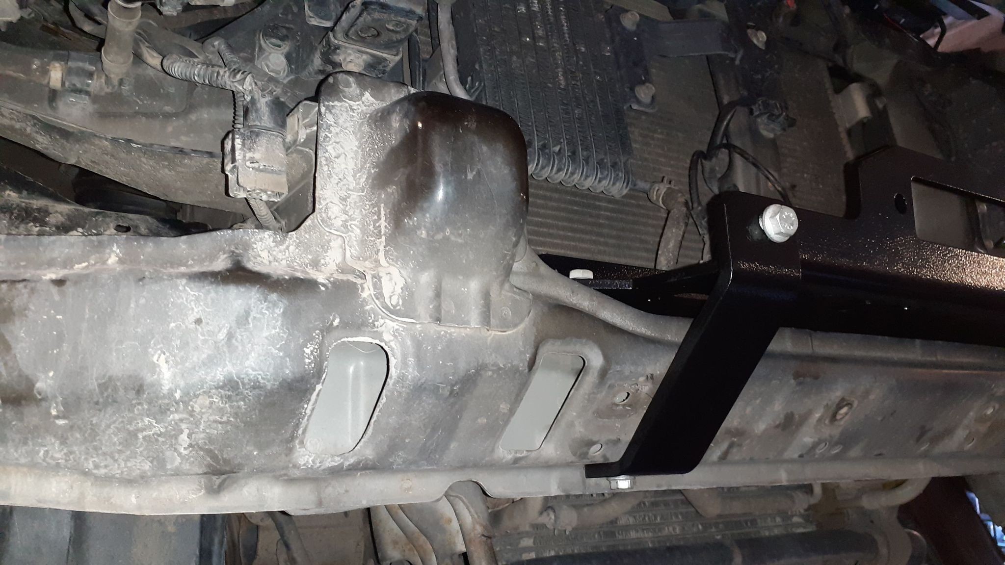 Mitsubishi Pajero IV 4 V80 V90 2006-2014 płyta montażowa wyciągarki - obrazek 3