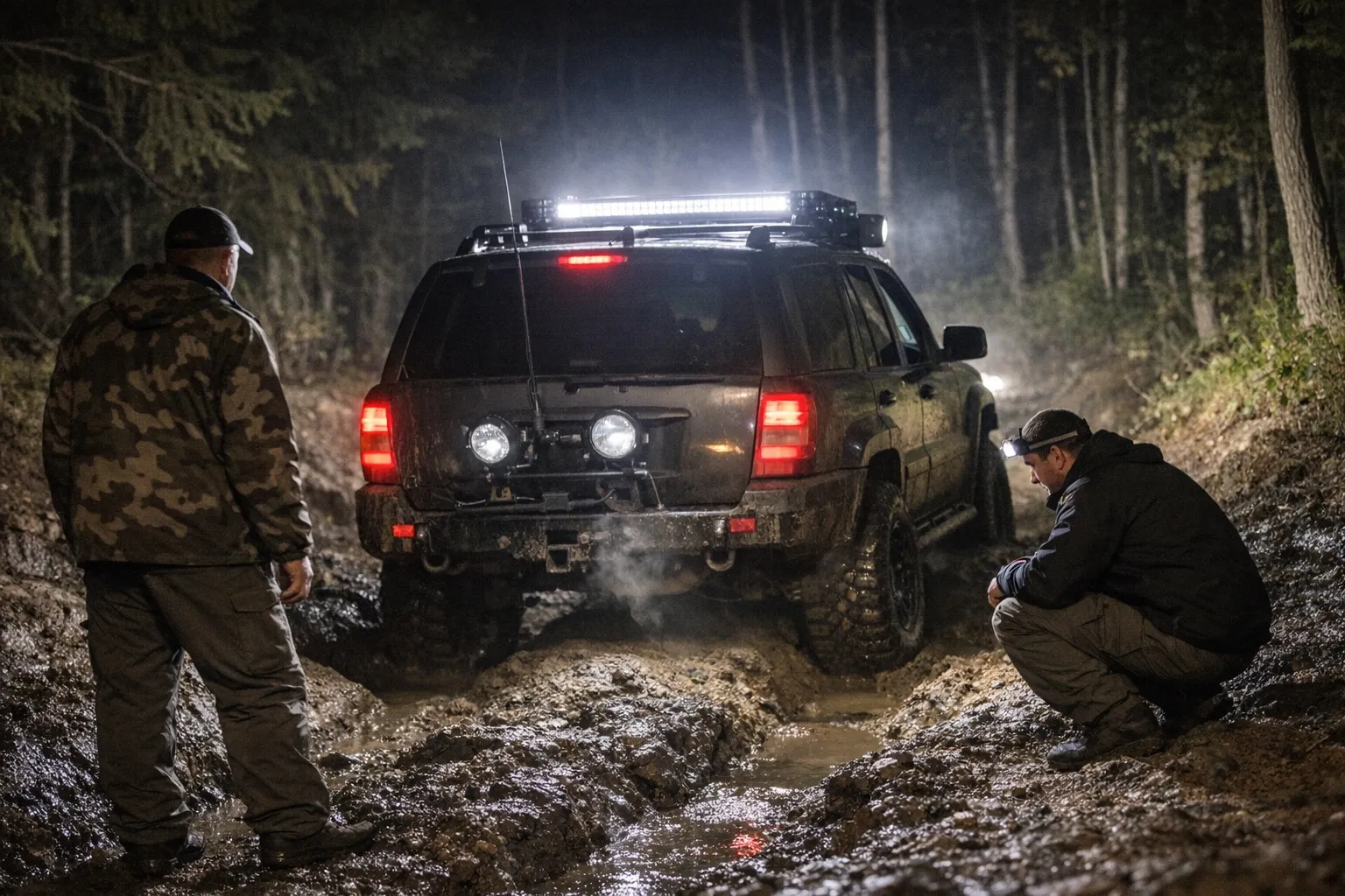 Nocna jazda w terenie – jak przygotować siebie i auto do bezpiecznego offroadu po zmroku