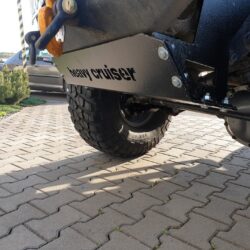 Osłona chłodnic, drążków i przekładni kierowniczej Jeep Wrangler TJ LJ 1996-2006