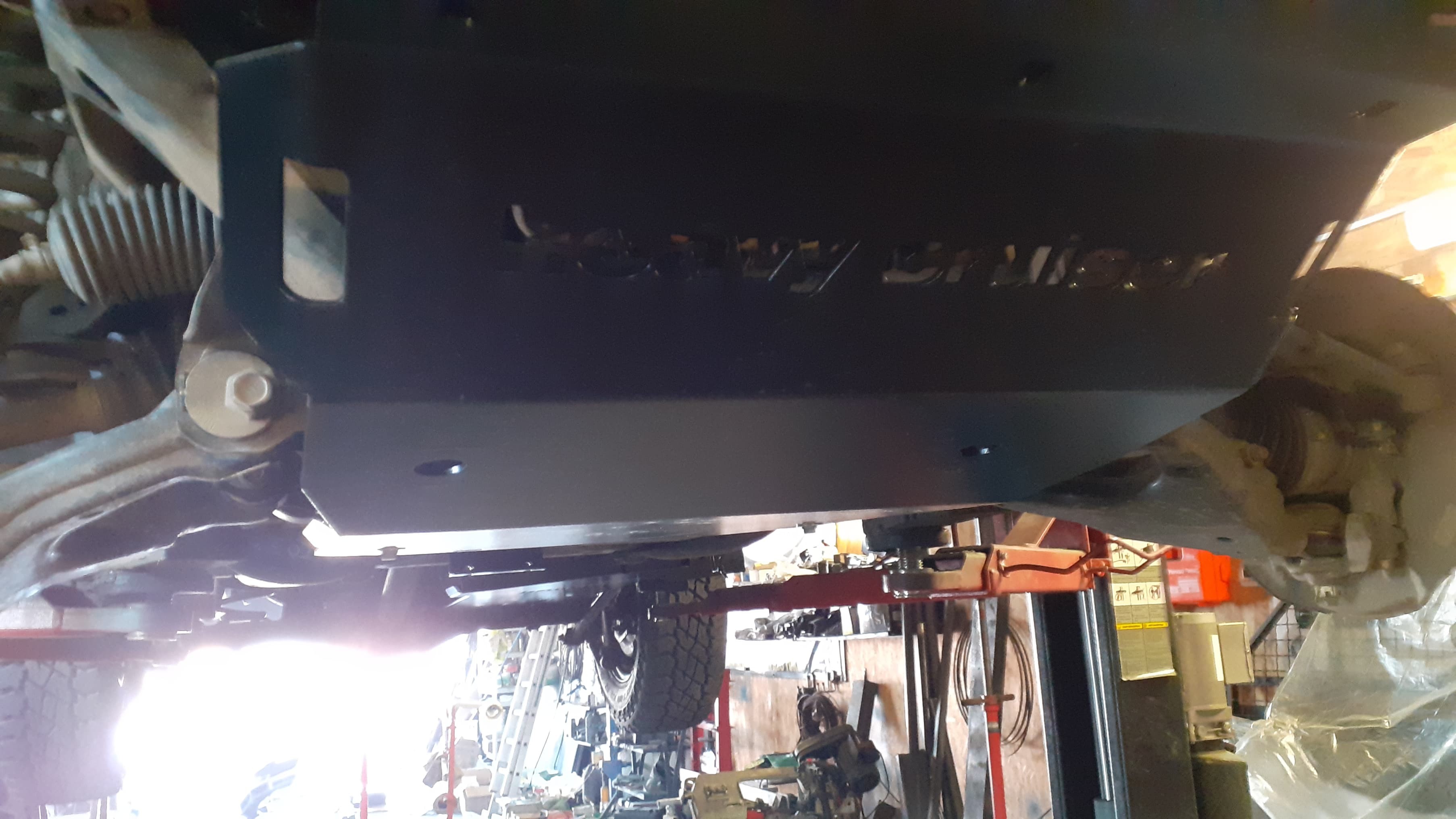 Osłona chłodnic, silnika i przedniego mostu Lexus GX470 2002-2009 aluminiowa - obrazek 3