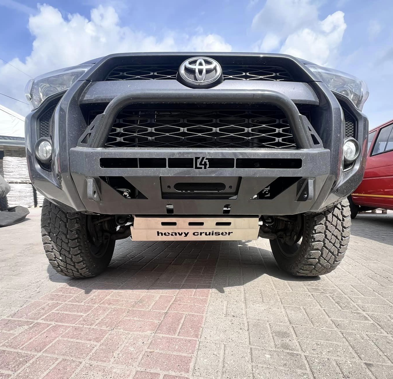Osłona chłodnic, silnika i przedniego mostu OFFROAD Toyota 4 Runner 4Runner N280 2014 - 2024 - obrazek 3