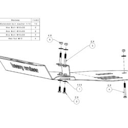 Osłona chłodnic, silnika i przedniego mostu OFFROAD Toyota Land Cruiser 150 155 Prado J15 2009 – 2014