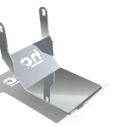 Osłona obciążnika tyłu reduktora Mitsubishi Pajero 4 / Montero 4 2006-2014 aluminiowa