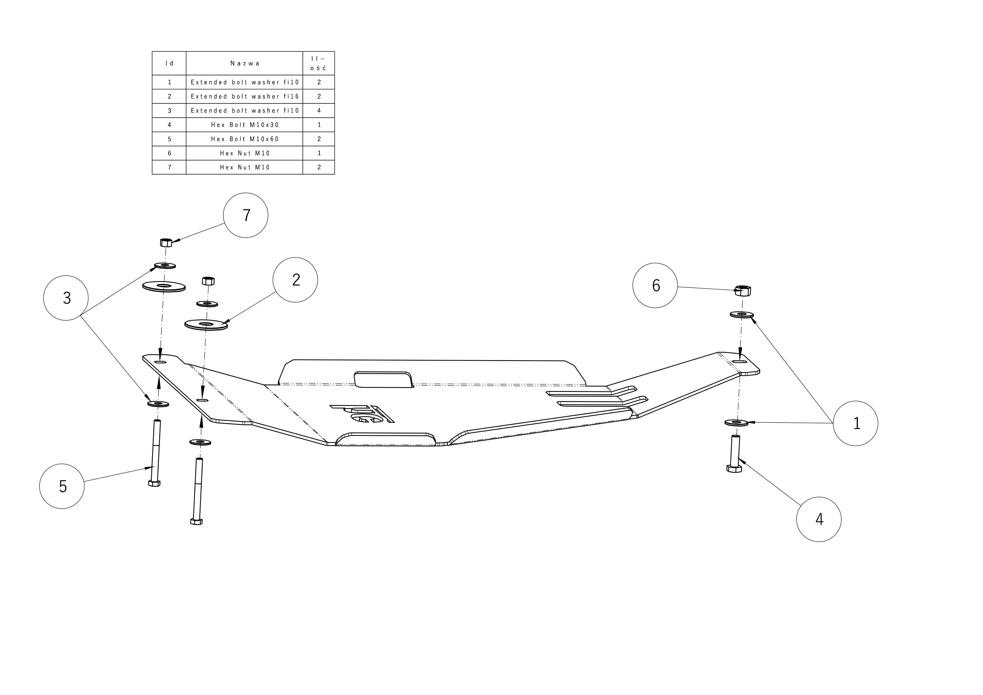 Osłona reduktora Offroad Nissan Pathfinder R51 2005-2013 aluminiowa