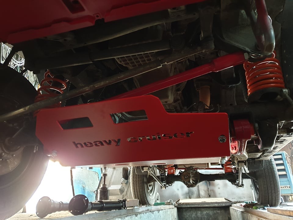 Osłona silnika, drążków i przedniego mostu Suzuki Jimny 2018- aluminiowa - obrazek 2