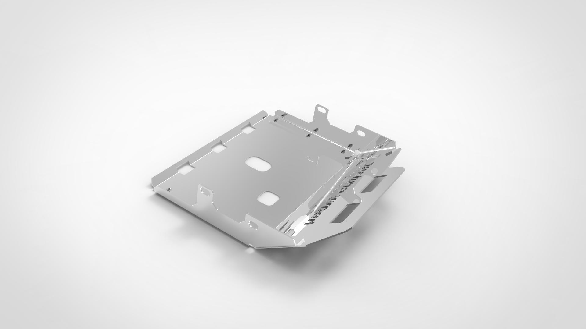 Osłona silnika, drążków i przedniego mostu Suzuki Jimny 2018- aluminiowa - obrazek 4