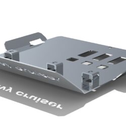 Osłona silnika , przekładni kierowniczej i przedniego mostu Standard RAM 1500 2019 – aluminiowa