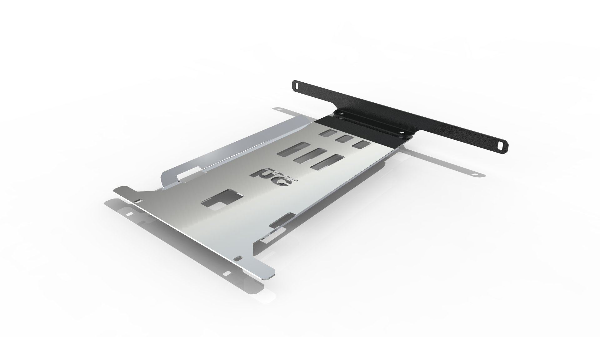 Osłona skrzyni biegów Ford F150 F-150 2009-2014 aluminiowa - obrazek 2