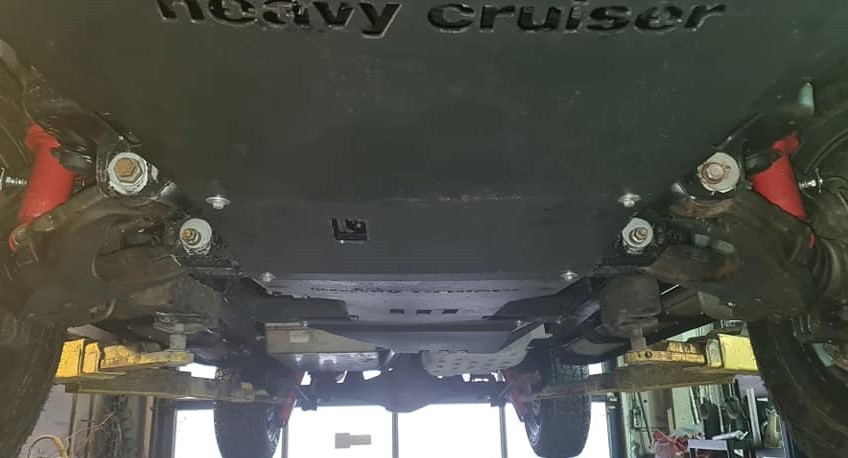 Osłona skrzyni biegów OFFROAD Toyota Sequoia 2000-2007 aluminiowa - obrazek 2