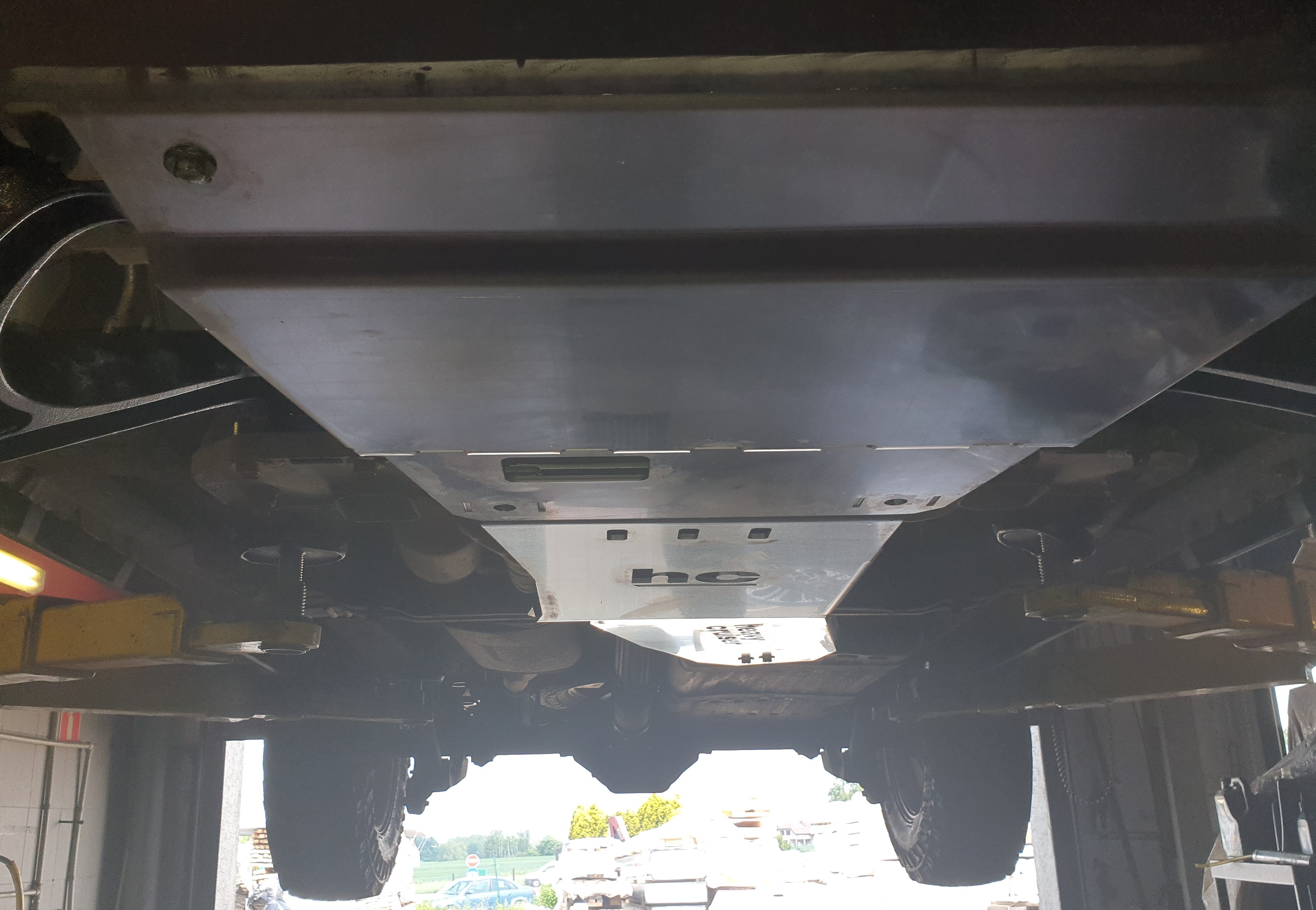 Osłona skrzyni biegów STANDARD Jeep Commander XK XH 2005-2011 aluminiowa - obrazek 2