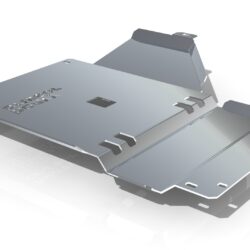 Osłona skrzyni biegów , zbiornika Ad Blue i aktywnego stabilizatora OFFROAD Toyota Land Cruiser 250 J25 Prado 2024 – aluminiowa