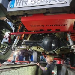 Osłona tłumika tył Suzuki Jimny 2018- czerwona