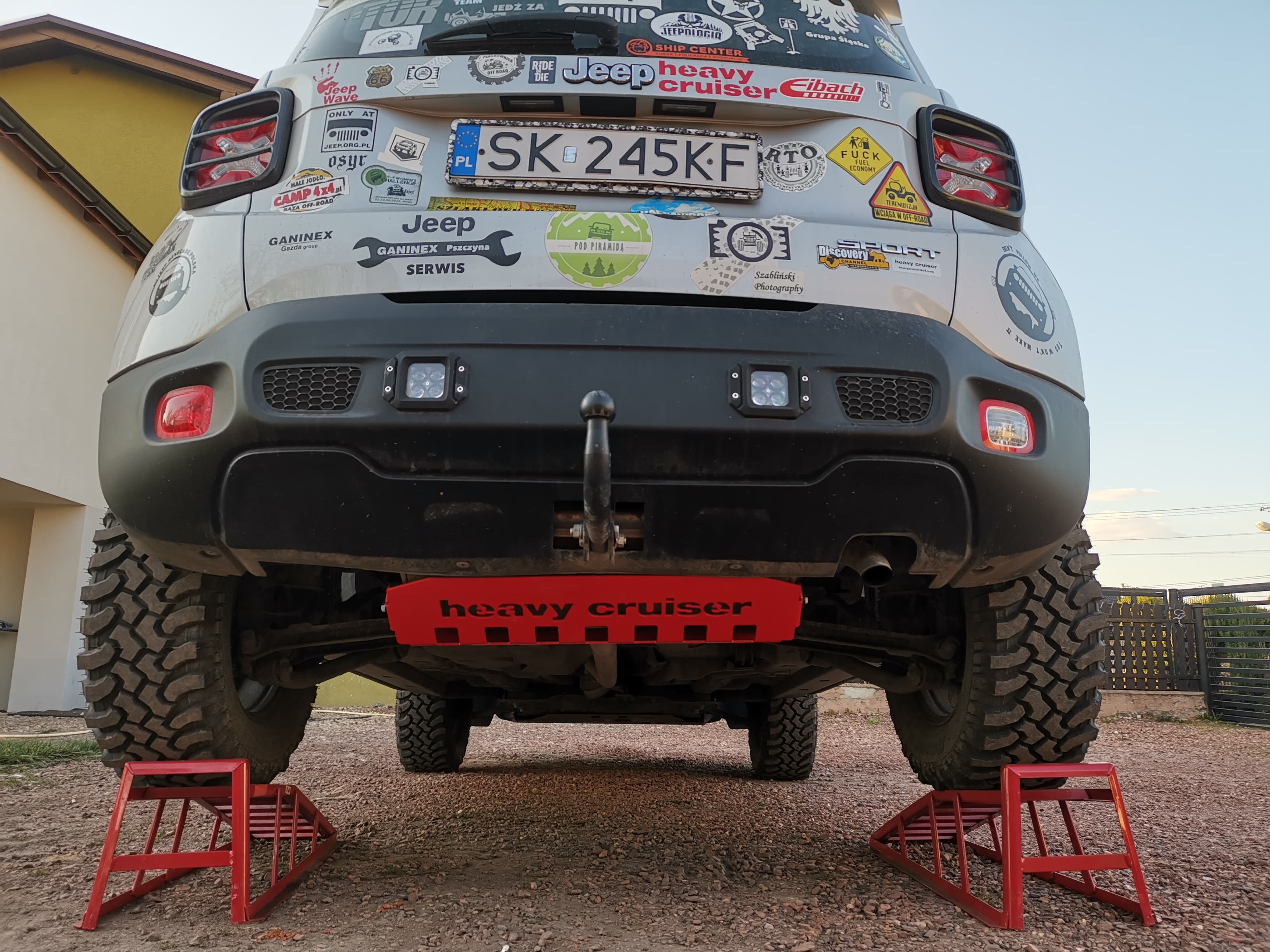 Osłona tłumika tylnego Jeep Renegade 2014-2018 - obrazek 2