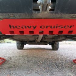 Osłona tłumika tylnego Jeep Renegade 2014-2018 aluminiowa