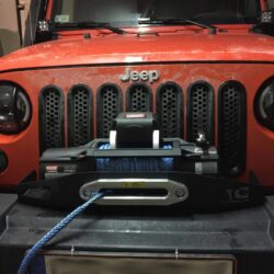Jeep Wrangler JK 2007-2018 płyta montażowa wyciągarki Prestige