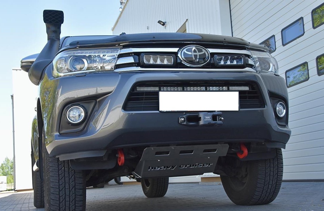 Toyota Hilux Revo 2019-2020 płyta montażowa wyciągarki - obrazek 3