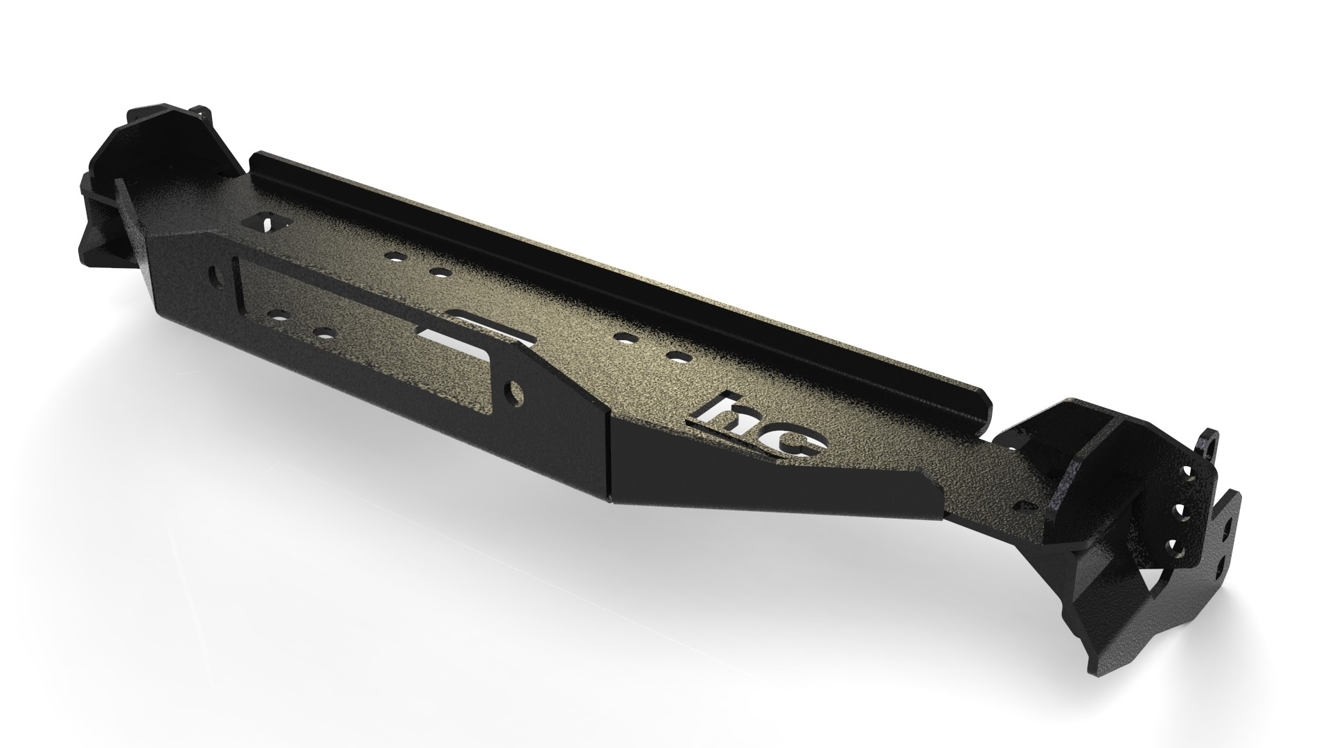 Toyota Land Cruiser 120 125 J12 Prado Islander 2002-2009 płyta montażowa wyciagarki do body lift - obrazek 2