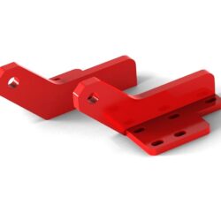 Uchwyty do holowania HD Jeep Grand Cherokee WJ WG 1999-2004 czerwone