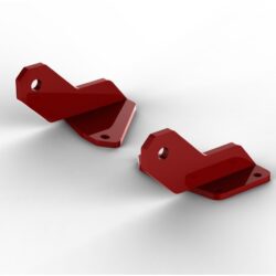 Uchwyty HD do holowania Jeep Grand Cherokee WK WH 2005-2010 czerwone