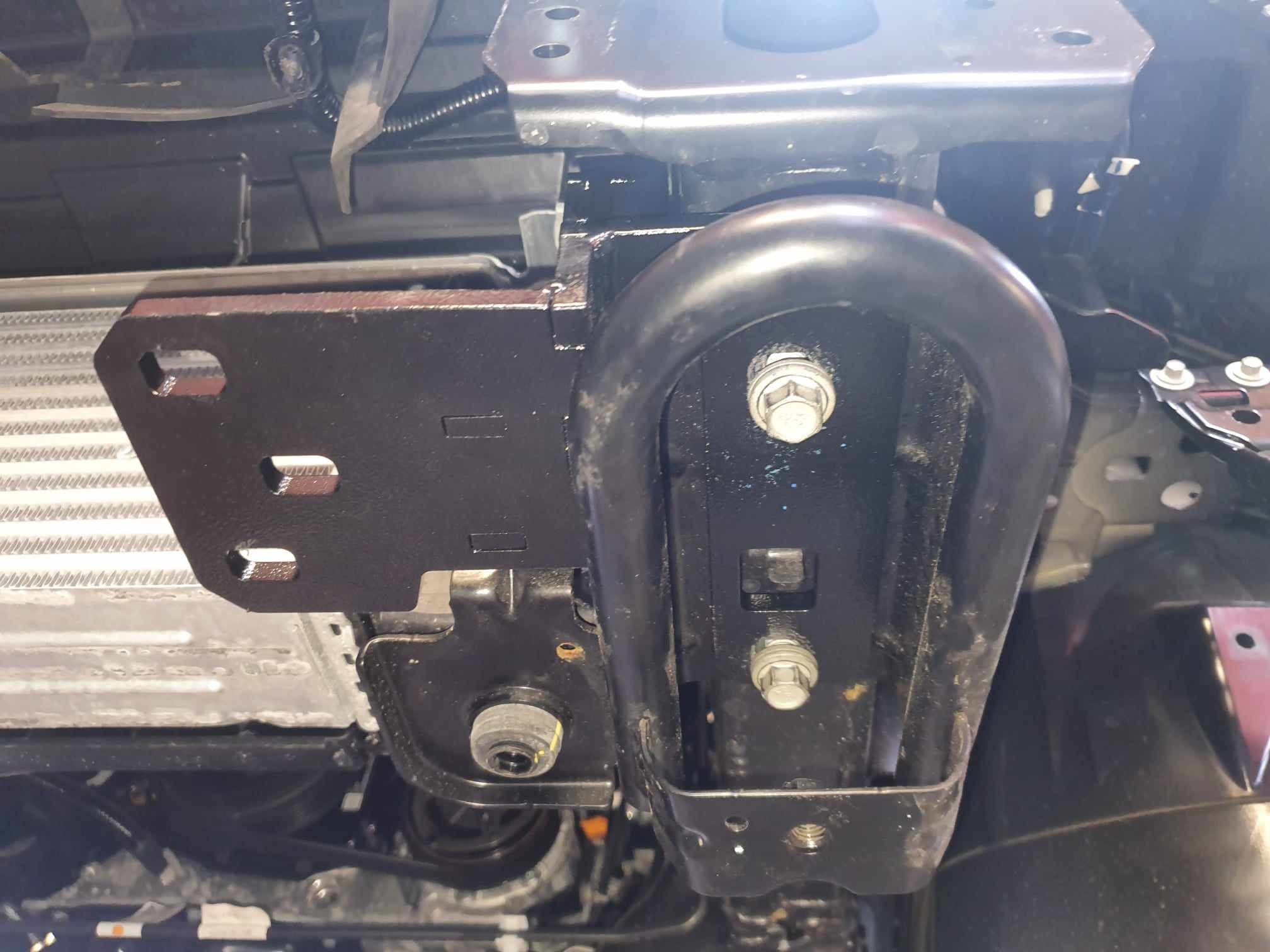 Vw Amarok 2023 - płyta montażowa wyciągarki Standard z ACC - obrazek 2