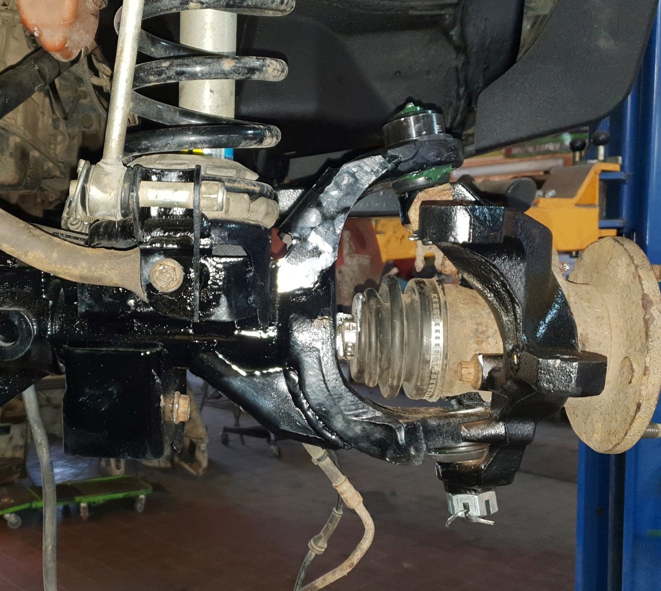 Wzmocnienia przedniego mostu Dana 30 Jeep Wrangler JK 2007-2018 zestaw 2 - obrazek 5