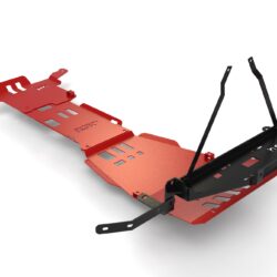Zestaw , Pakiet OFFROAD Jeep Grand Cherokee WK2 2013-2020 Quadra-Lift czerwony