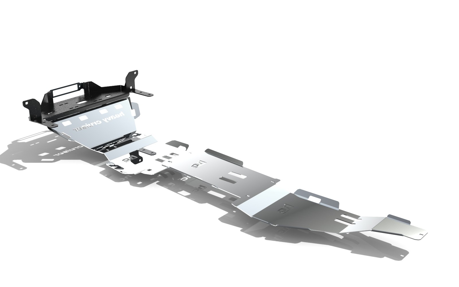 Zestaw , Pakiet OFFROAD Nissan Navara D40 2010-2015 aluminiowy